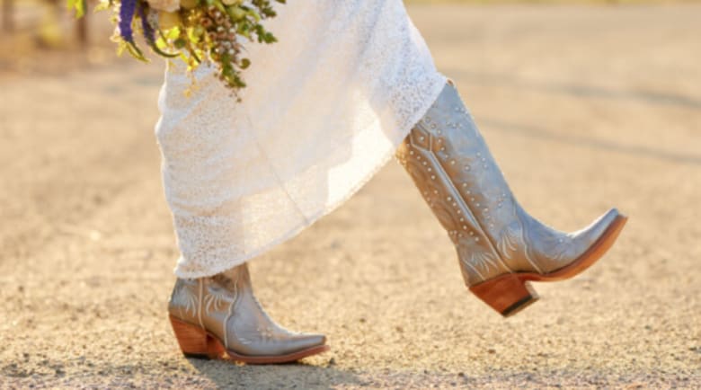 ariat wedding cowboy boots